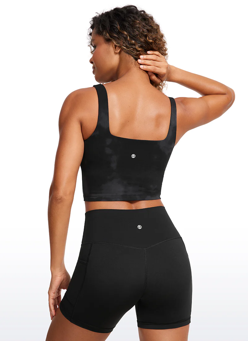 Butterluxe Square Neck Built in Bra Tank - Image 2