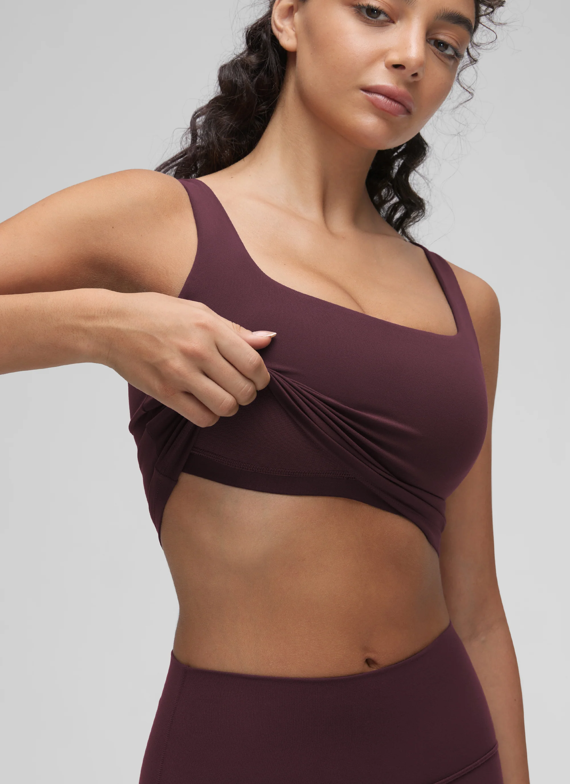 Butterluxe Square Neck Built in Bra Tank - Image 20