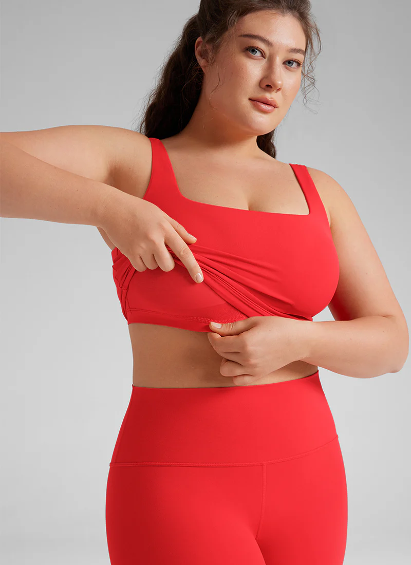 Butterluxe Square Neck Built in Bra Tank - Image 7