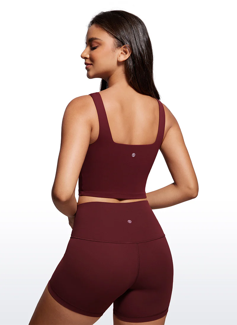 Butterluxe Square Neck Built in Bra Tank - Image 11