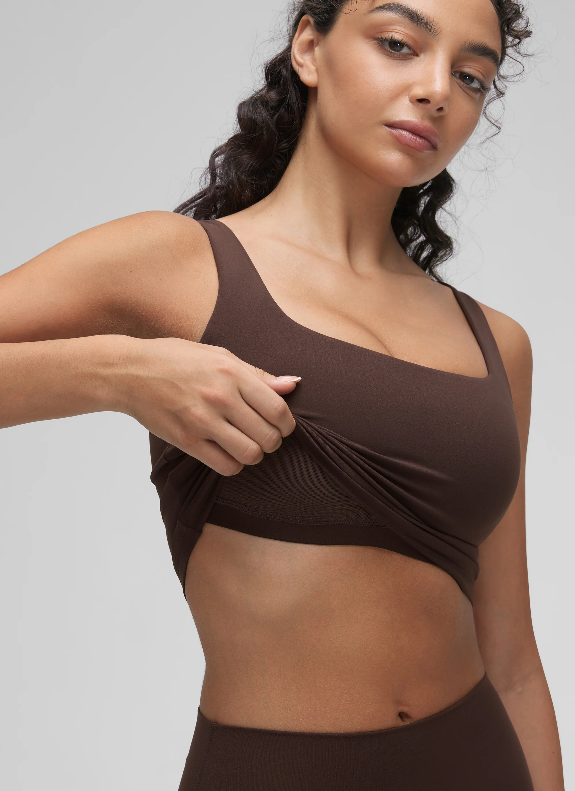 Butterluxe Square Neck Built in Bra Tank - Image 9
