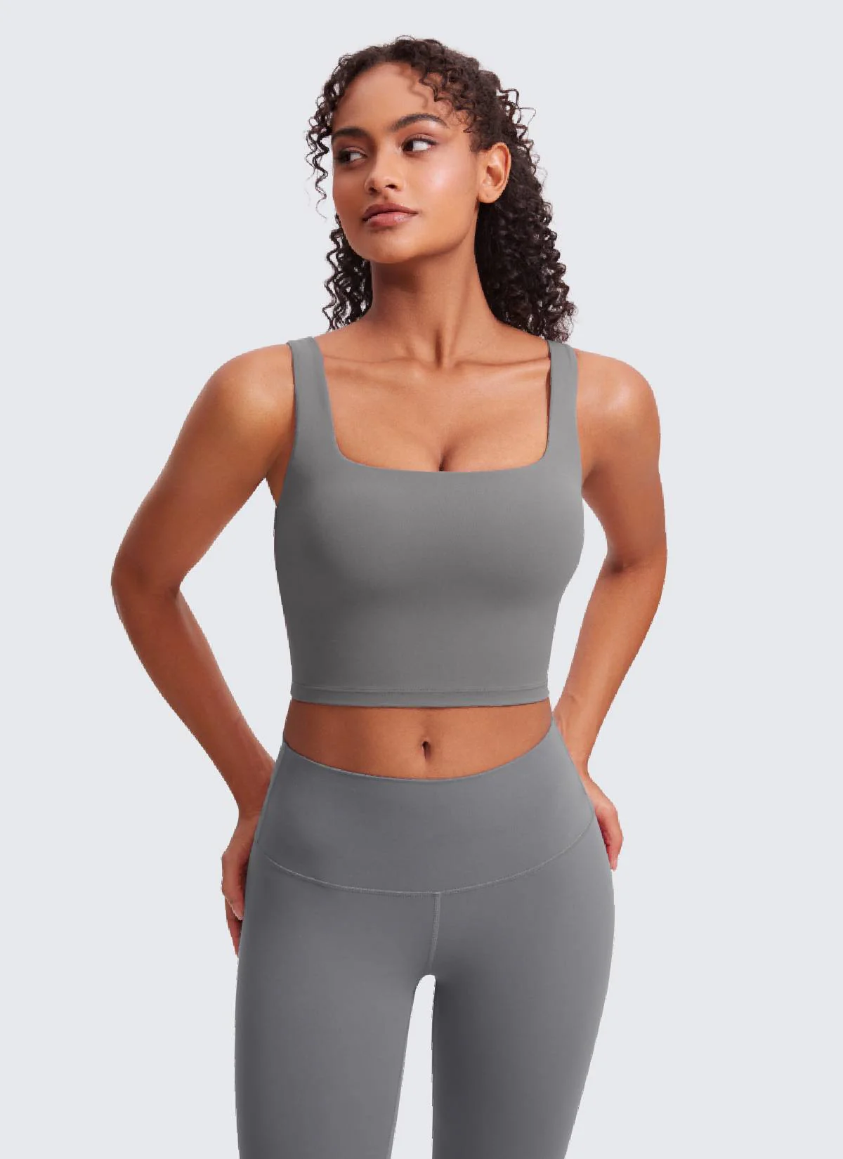 Butterluxe Square Neck Built in Bra Tank - Image 10