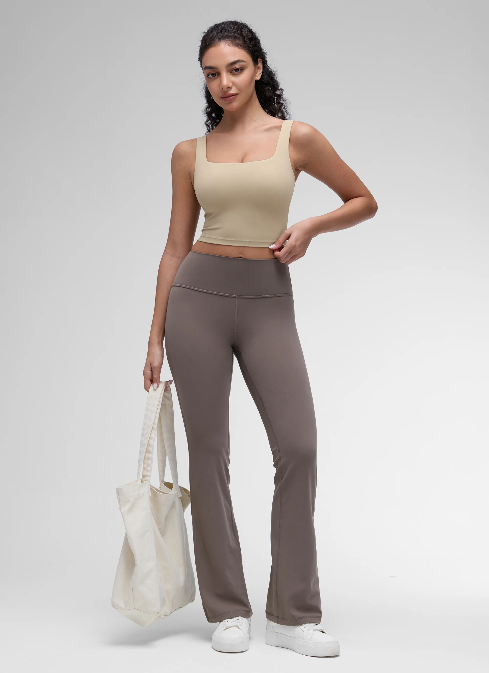 Butterluxe Square Neck Built in Bra Tank - Image 3