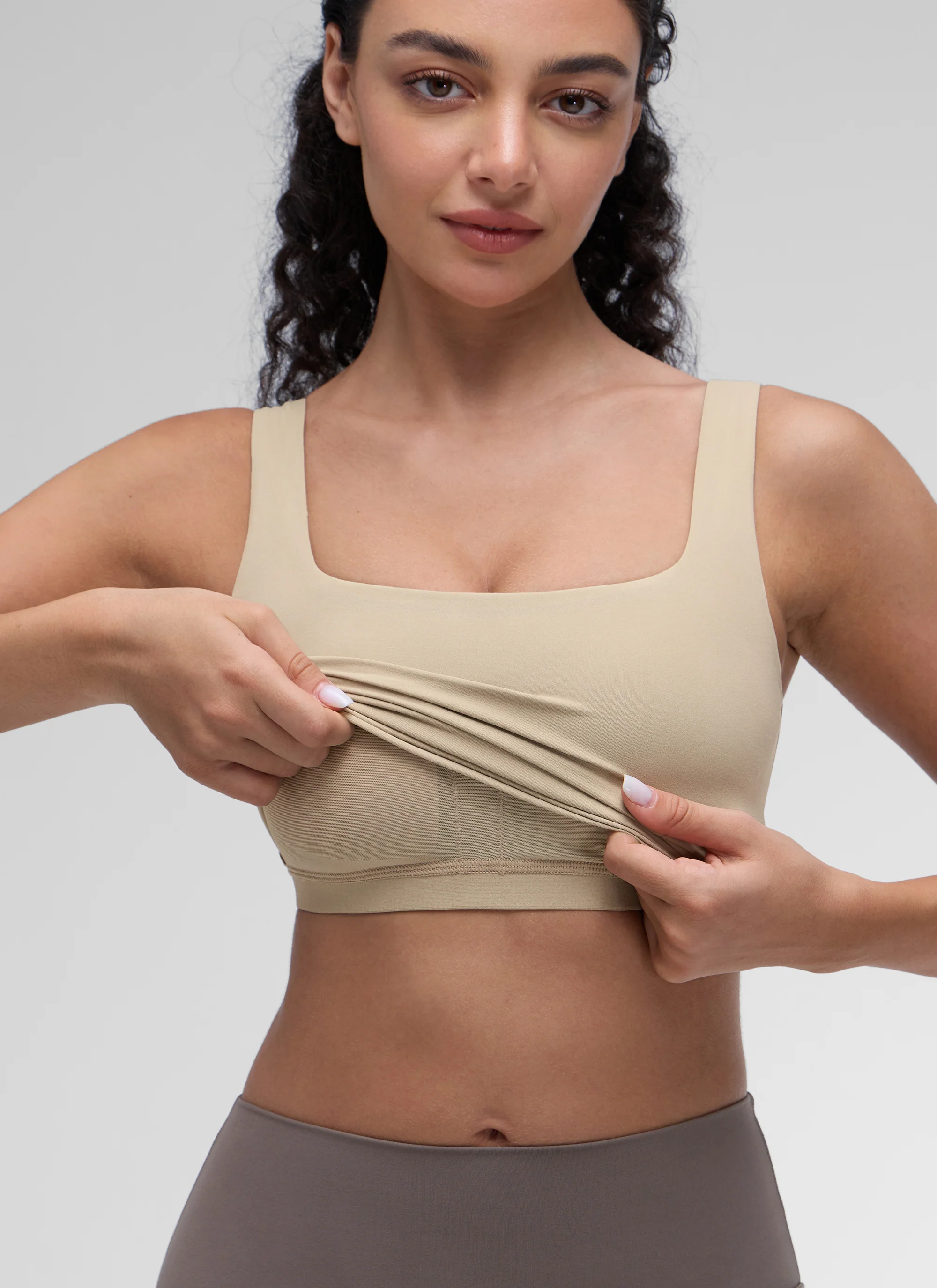 Butterluxe Square Neck Built in Bra Tank - Image 4