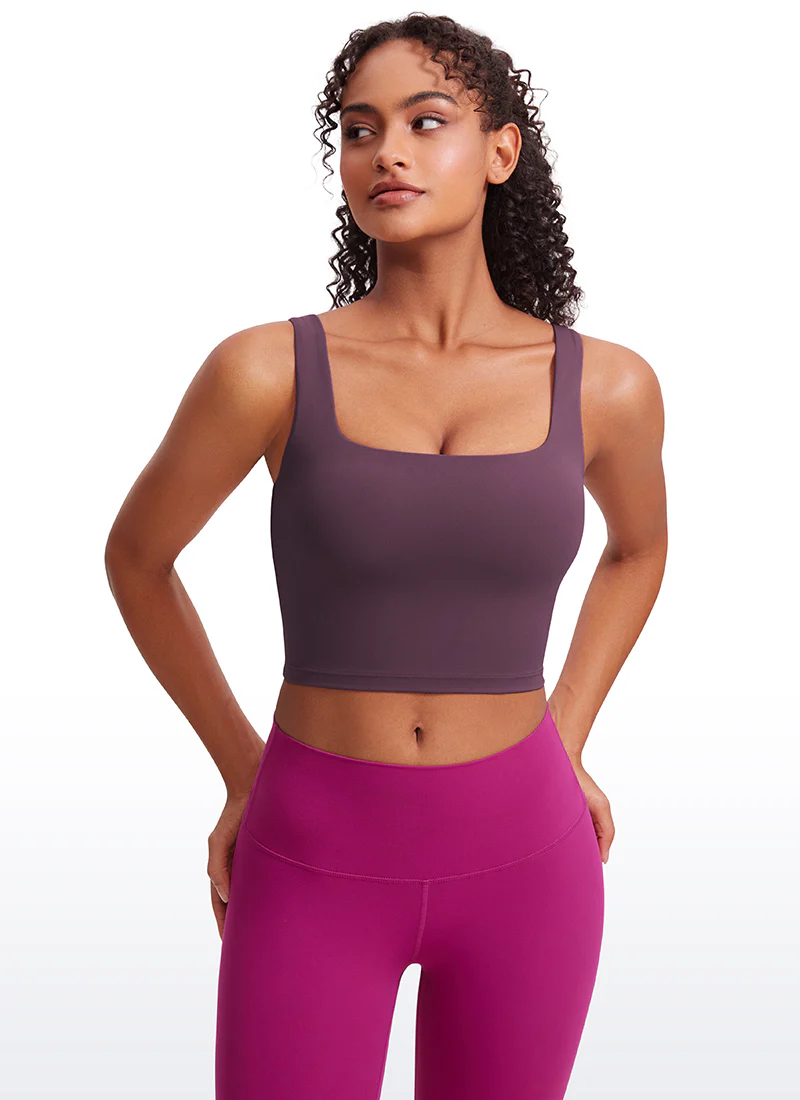Butterluxe Square Neck Built in Bra Tank - Image 6