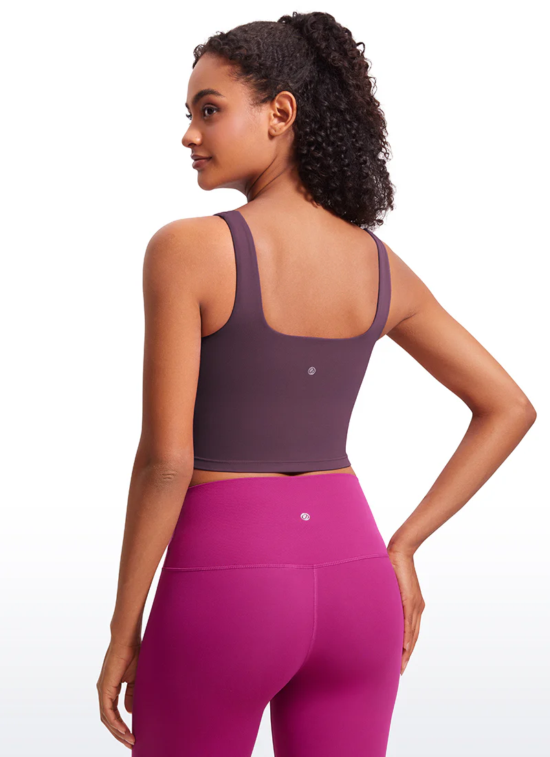 Butterluxe Square Neck Built in Bra Tank - Image 7