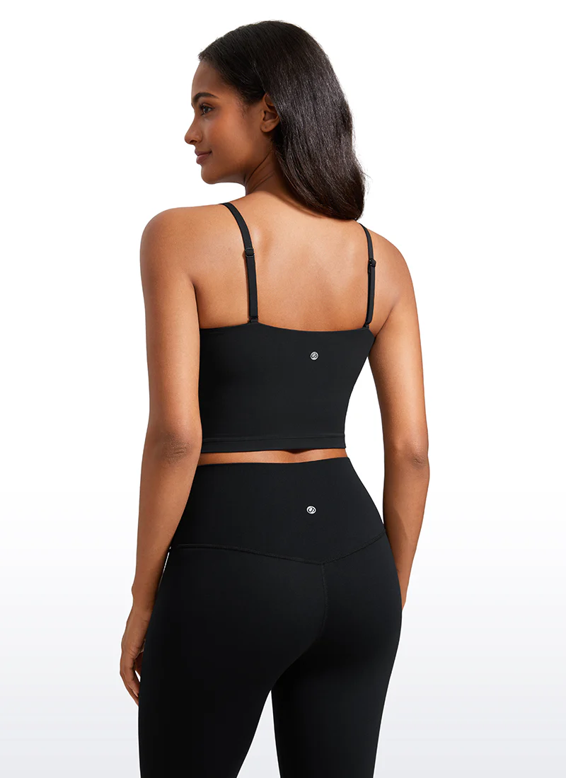 Butterluxe Built in Bra Adjustable Strap Tank - Image 10
