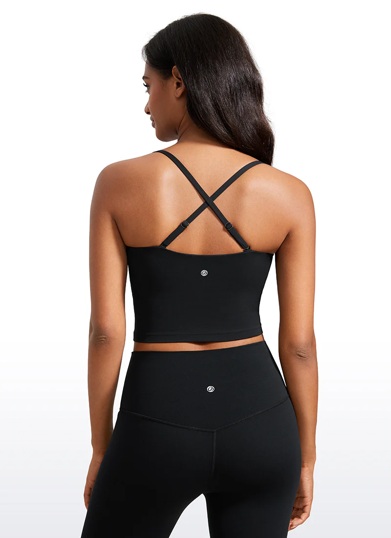 Butterluxe Built in Bra Adjustable Strap Tank - Image 12