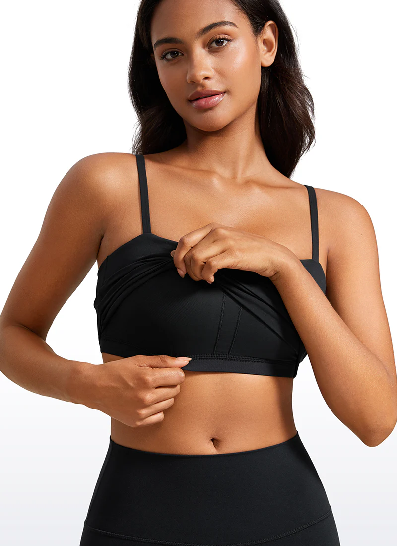 Butterluxe Built in Bra Adjustable Strap Tank - Image 13