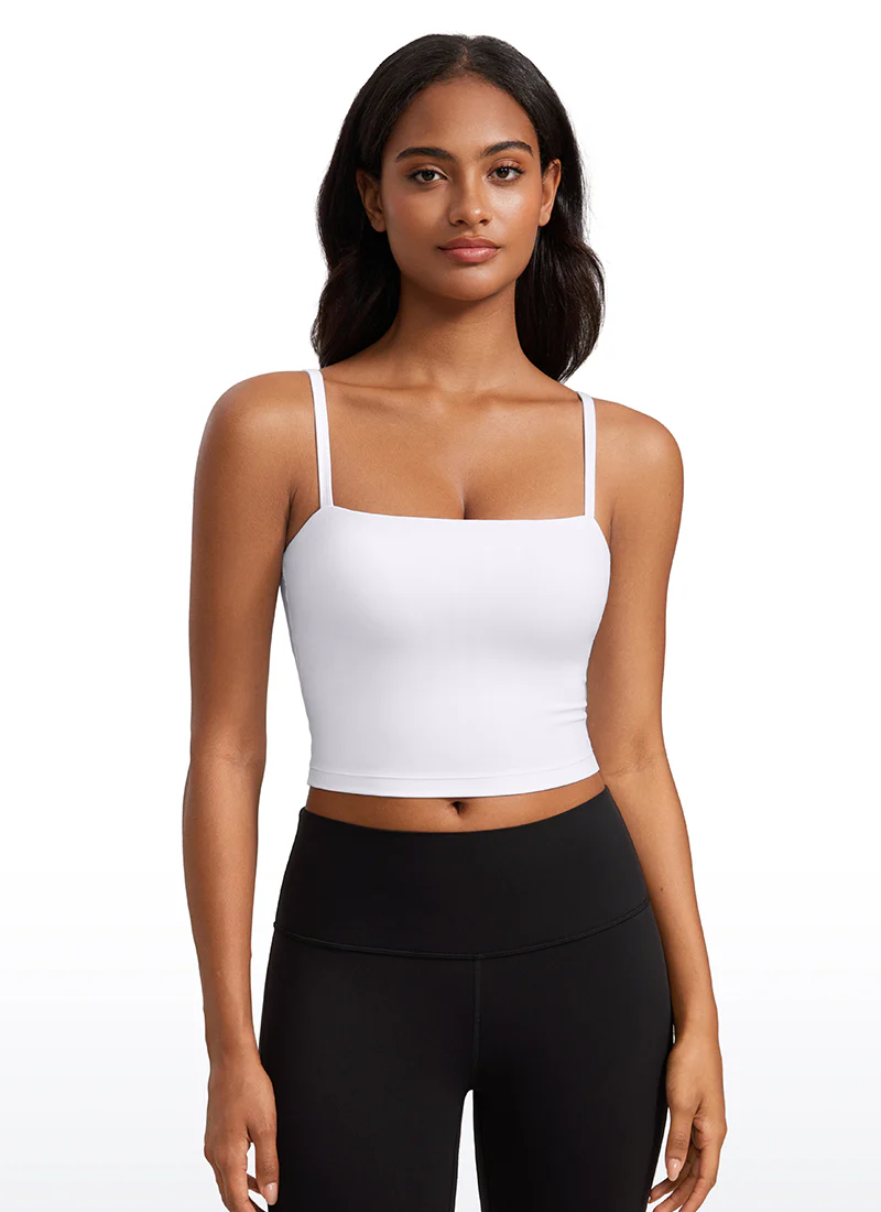 Butterluxe Built in Bra Adjustable Strap Tank - Image 15