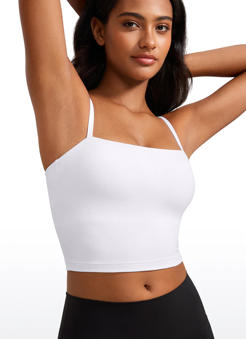 Butterluxe Built in Bra Adjustable Strap Tank - Image 19