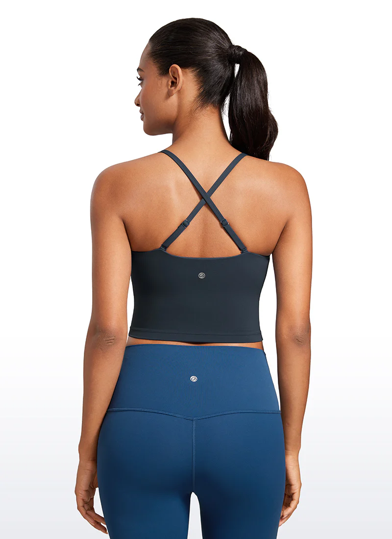 Butterluxe Built in Bra Adjustable Strap Tank - Image 22