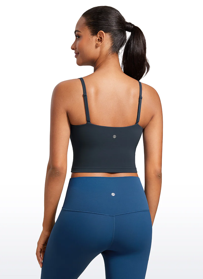 Butterluxe Built in Bra Adjustable Strap Tank - Image 24