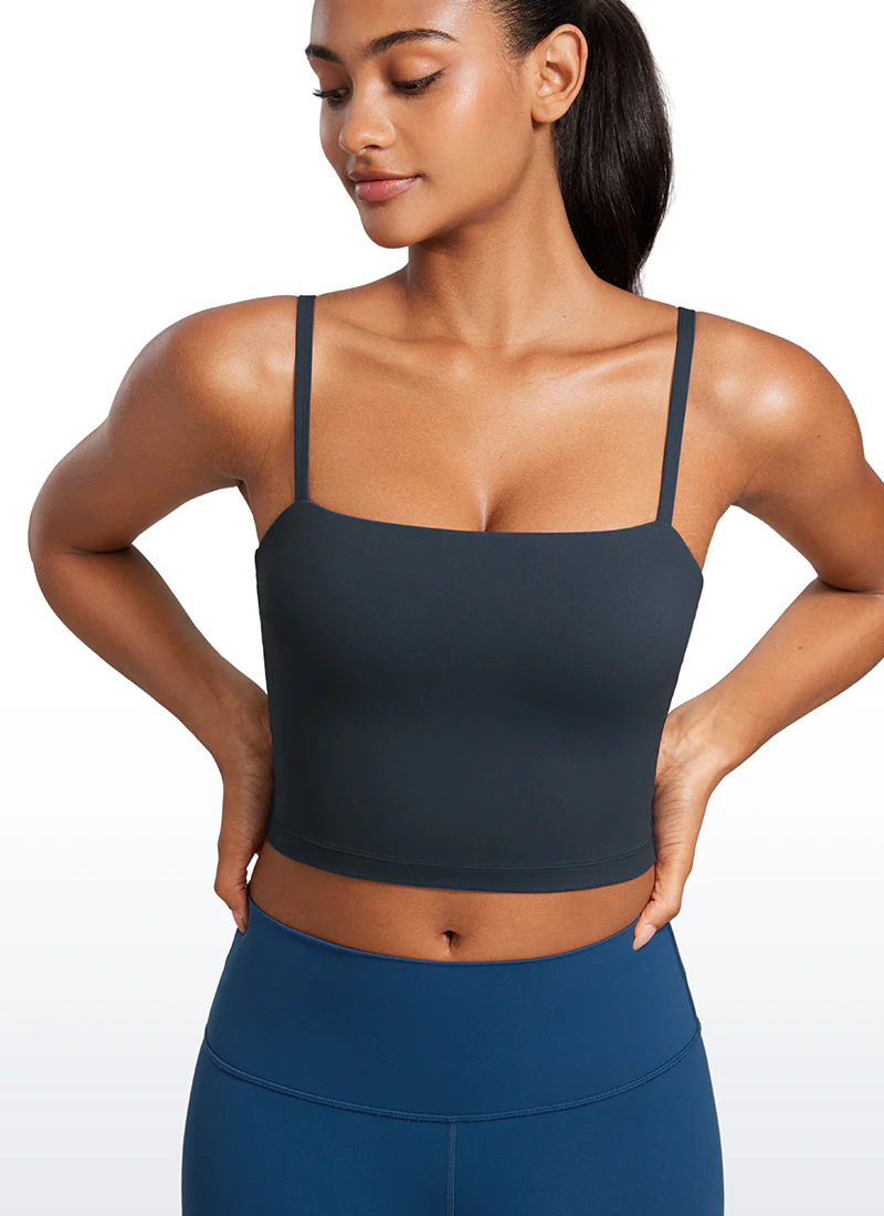 Butterluxe Built in Bra Adjustable Strap Tank - Image 25