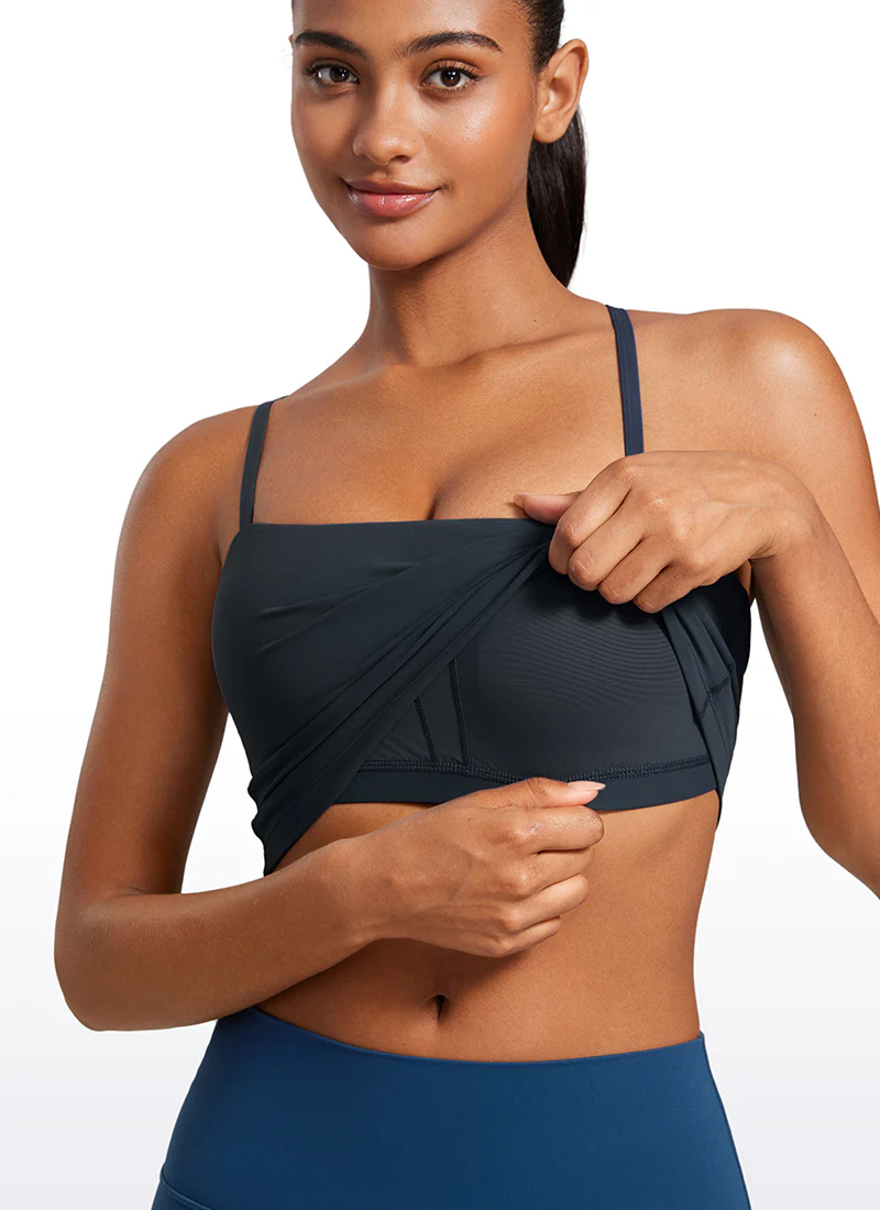 Butterluxe Built in Bra Adjustable Strap Tank - Image 26