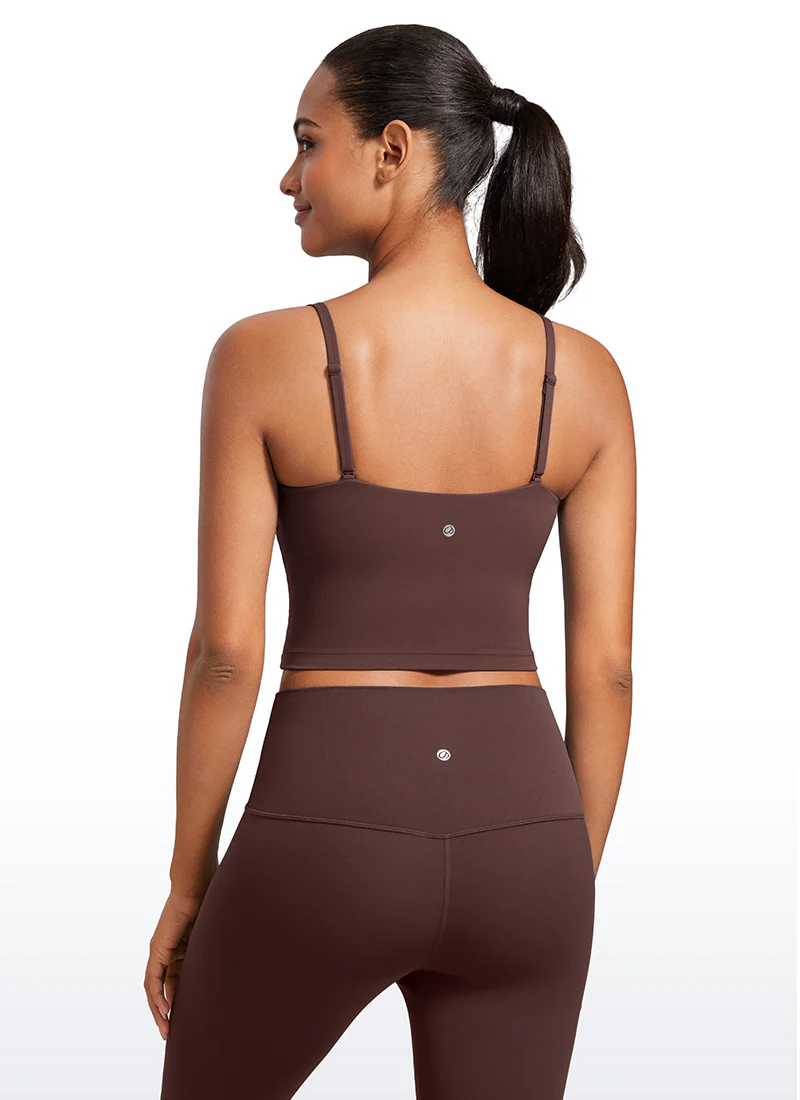 Butterluxe Built in Bra Adjustable Strap Tank - Image 29