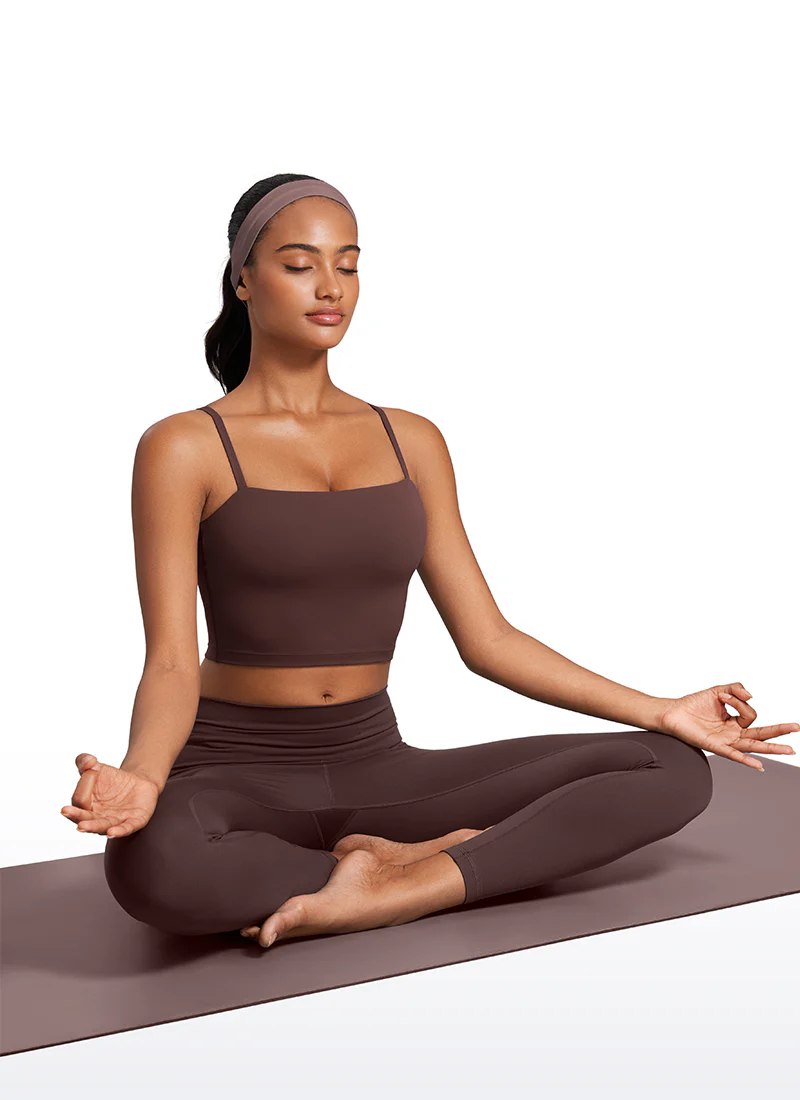 Butterluxe Built in Bra Adjustable Strap Tank - Image 30