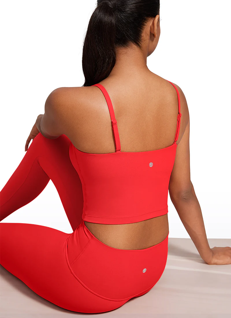 Butterluxe Built in Bra Adjustable Strap Tank - Image 38