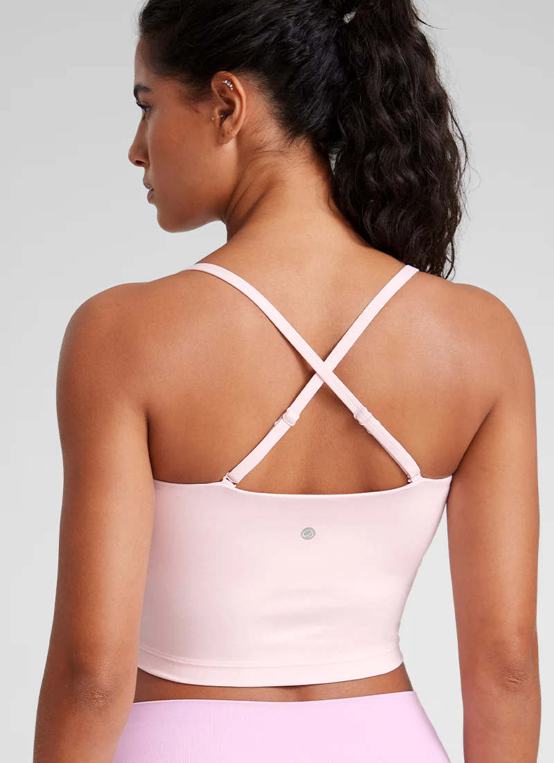 Butterluxe Built in Bra Adjustable Strap Tank - Image 4