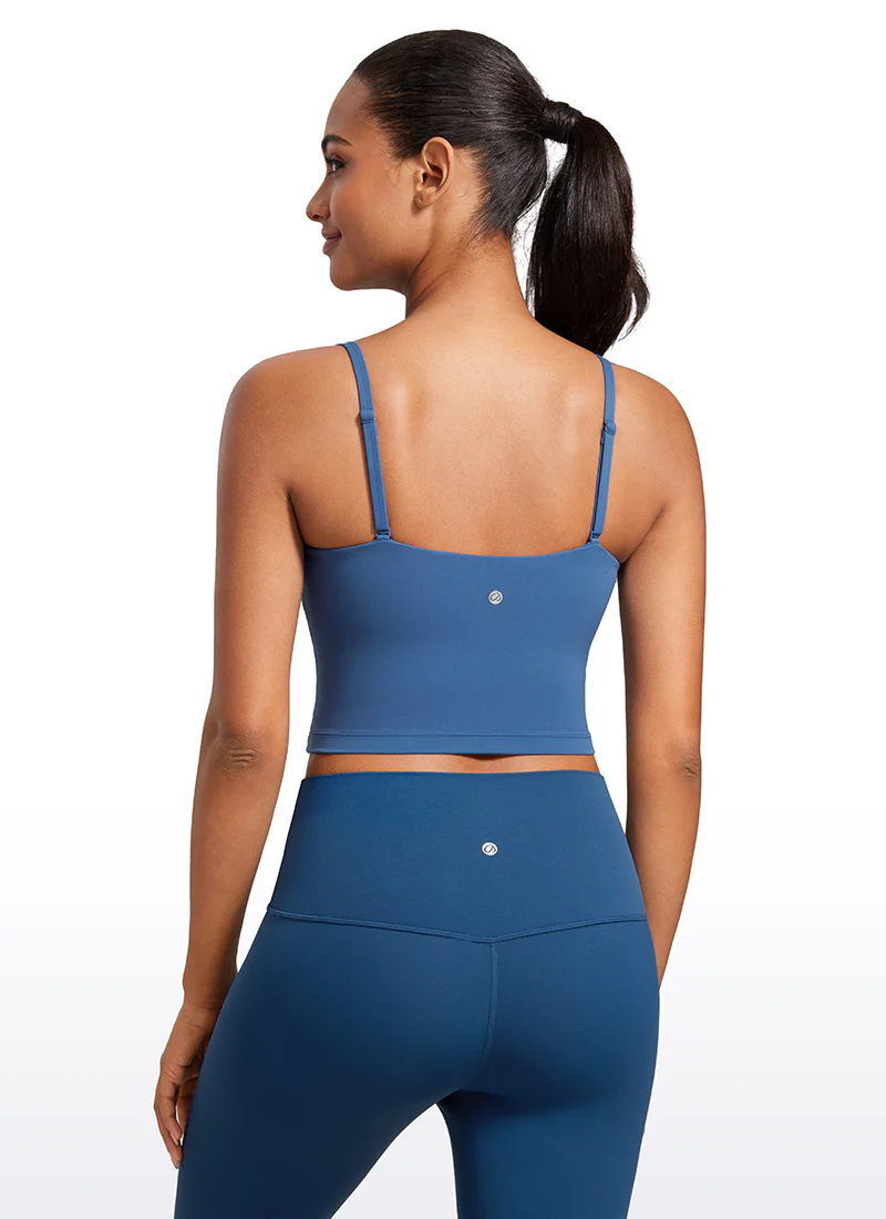 Butterluxe Built in Bra Adjustable Strap Tank - Image 41