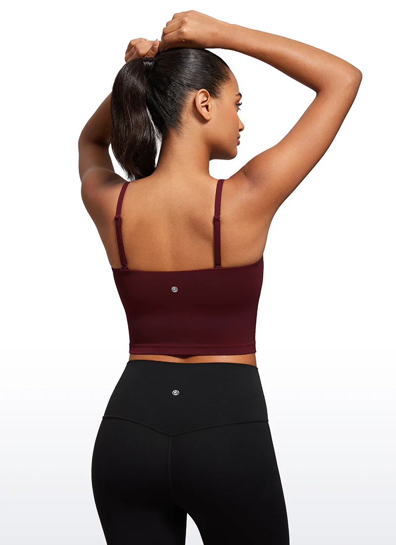 Butterluxe Built in Bra Adjustable Strap Tank - Image 46