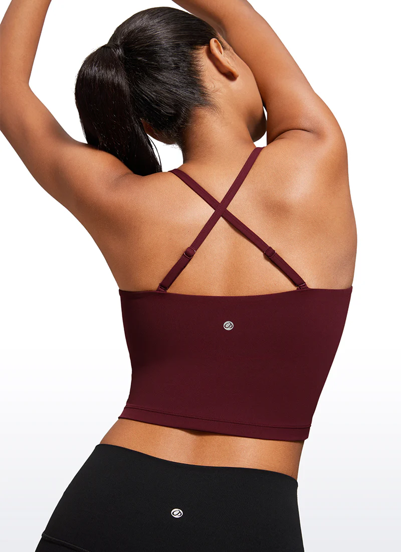 Butterluxe Built in Bra Adjustable Strap Tank - Image 49