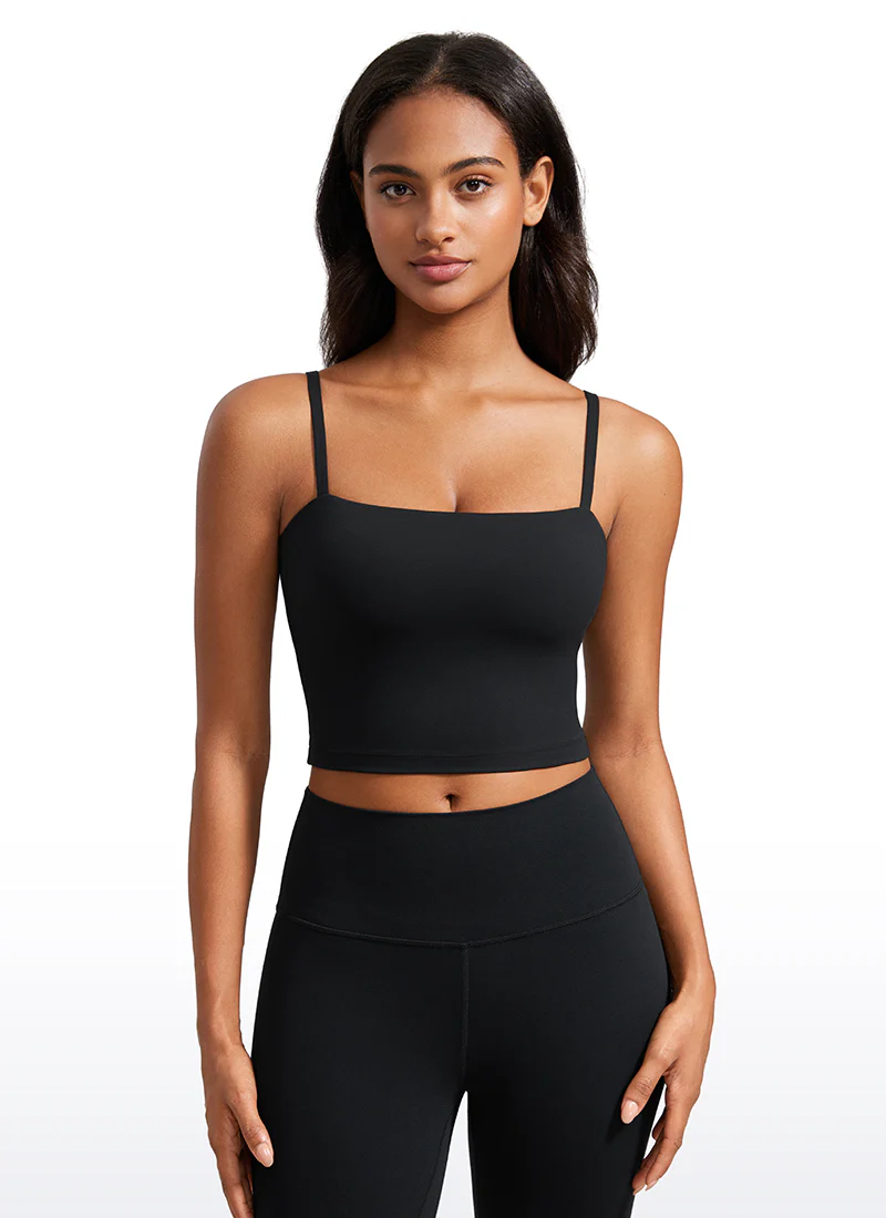 Butterluxe Built in Bra Adjustable Strap Tank - Image 9