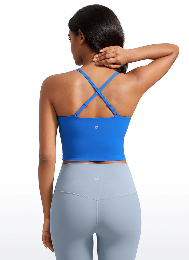 Butterluxe Built in Bra Adjustable Strap Tank - Image 4