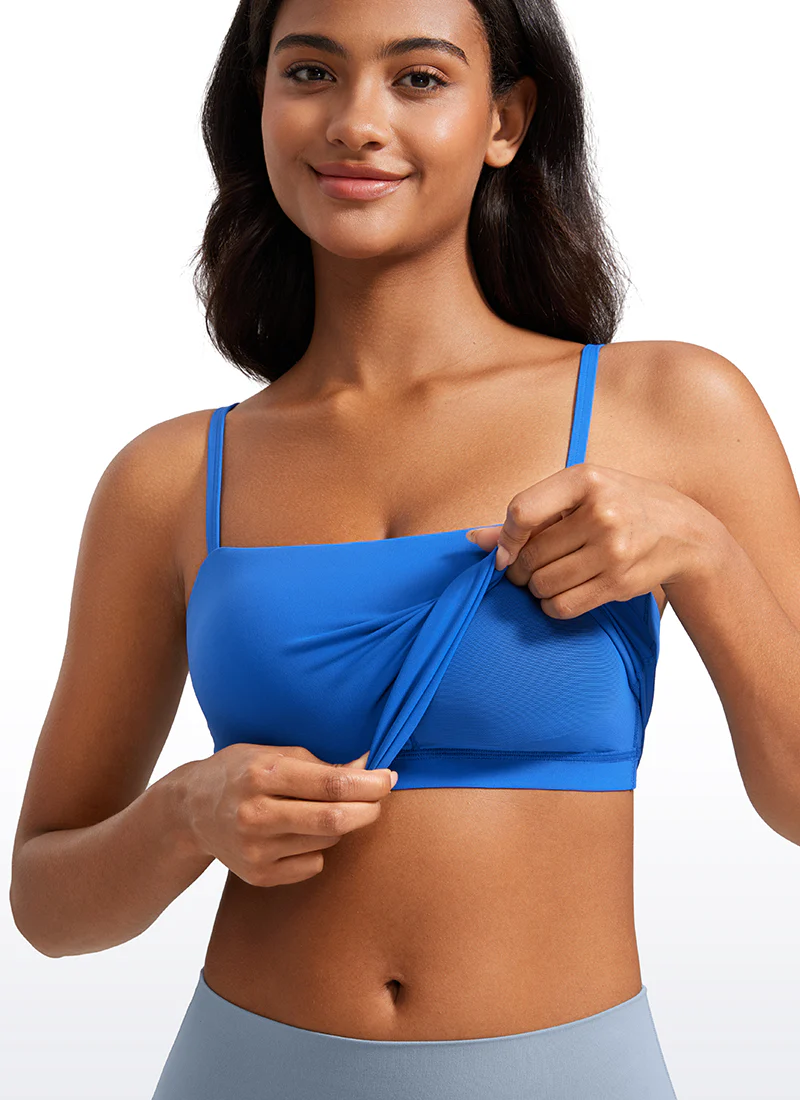 Butterluxe Built in Bra Adjustable Strap Tank - Image 6