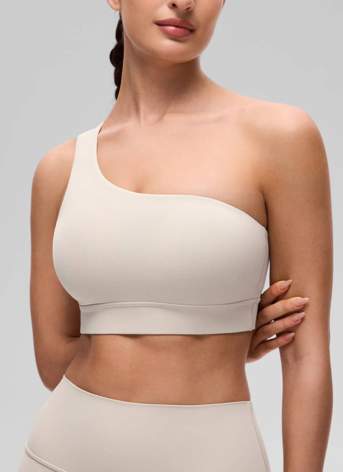 Butterluxe One Shoulder Sports Bra - Image 4