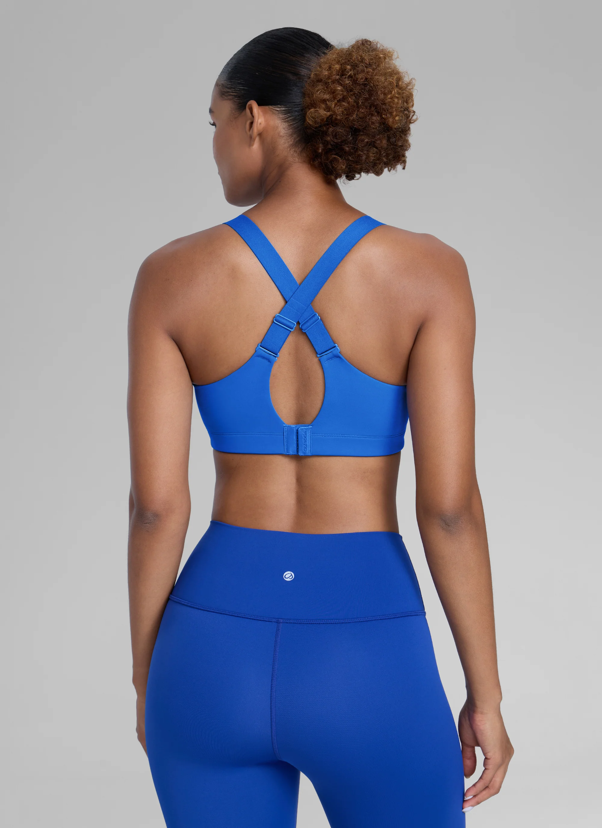 Zip Front High Impact Sports Bra - Image 2
