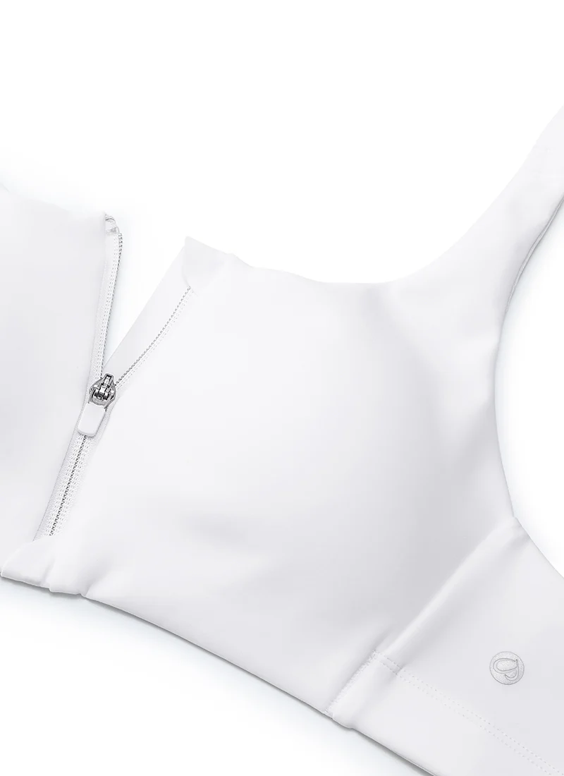 Zip Front High Impact Sports Bra - Image 6