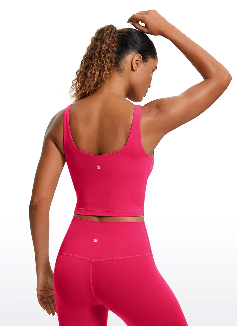 Butterluxe U Back Longline Built-in Bra Tanks - Image 2