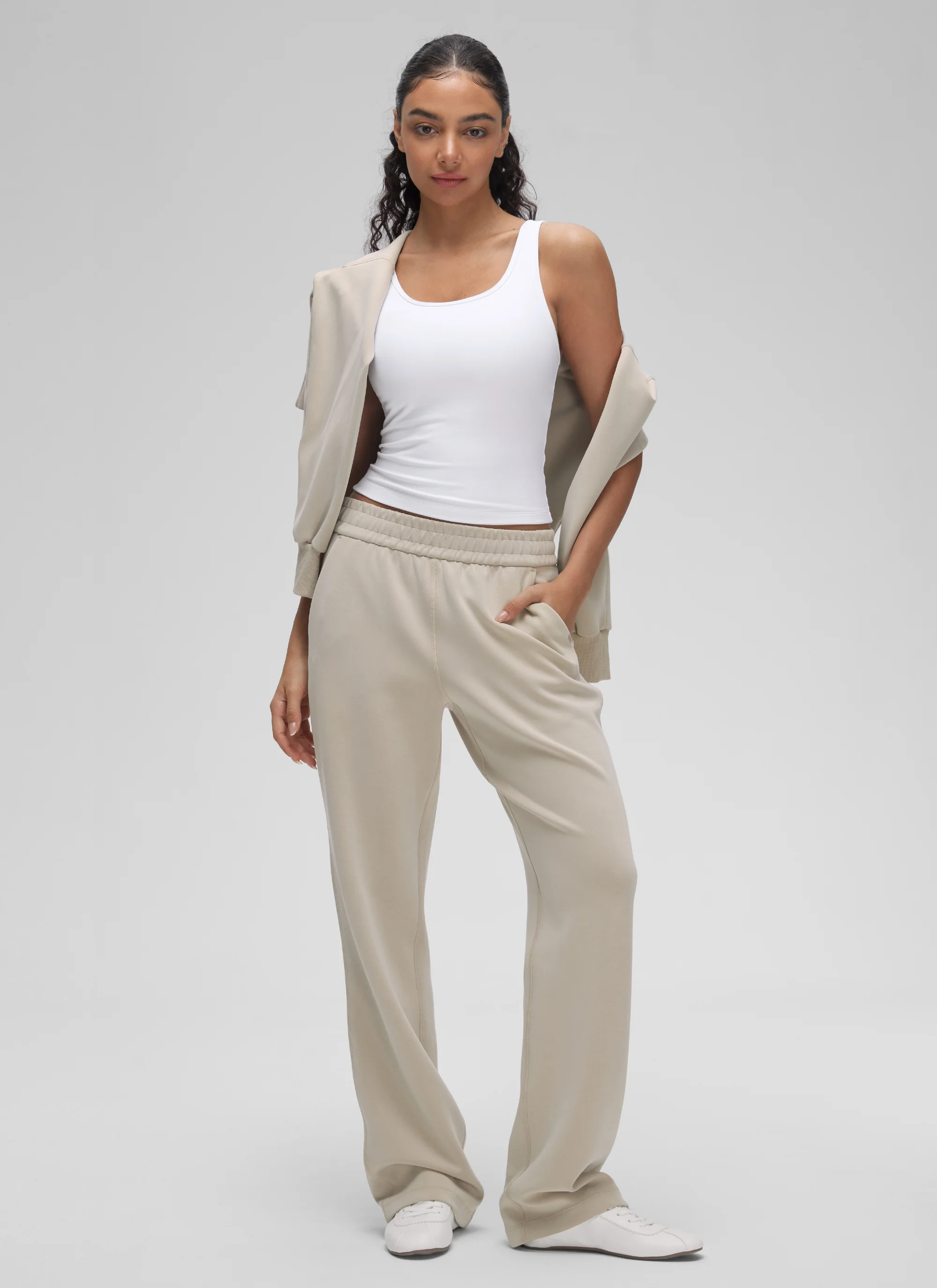 Butterluxe Double Lined Scoop Neck Tank - Image 3