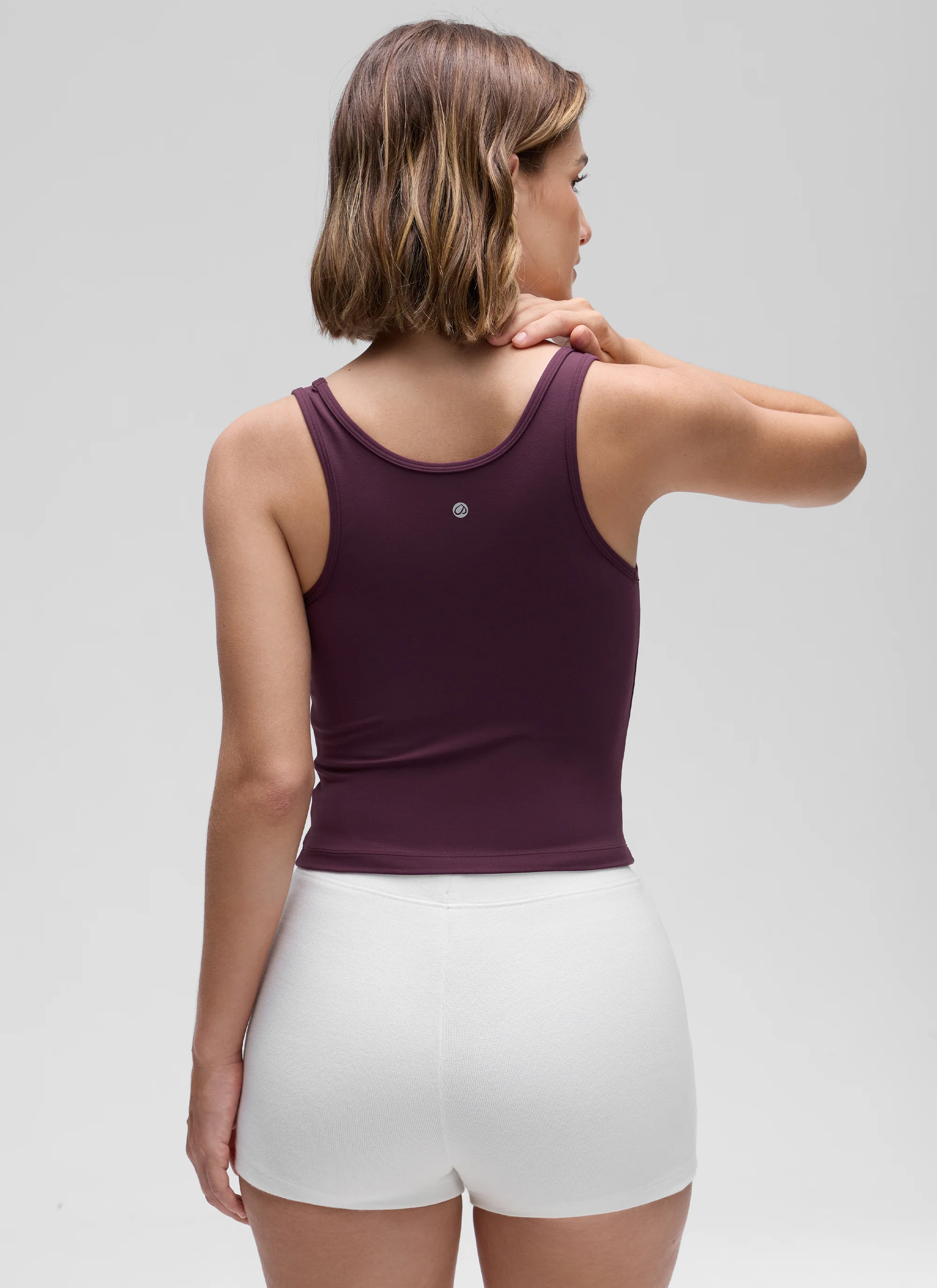 Butterluxe Double Lined Scoop Neck Tank - Image 2