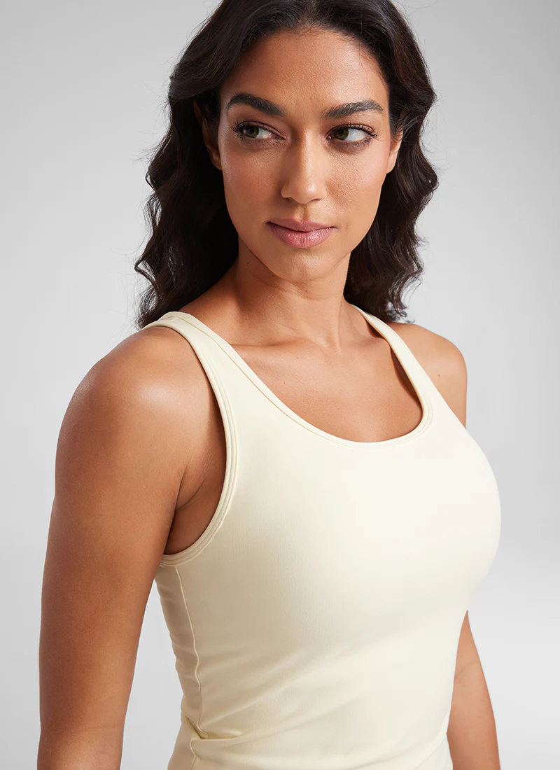 Butterluxe Double Lined Scoop Neck Tank - Image 11