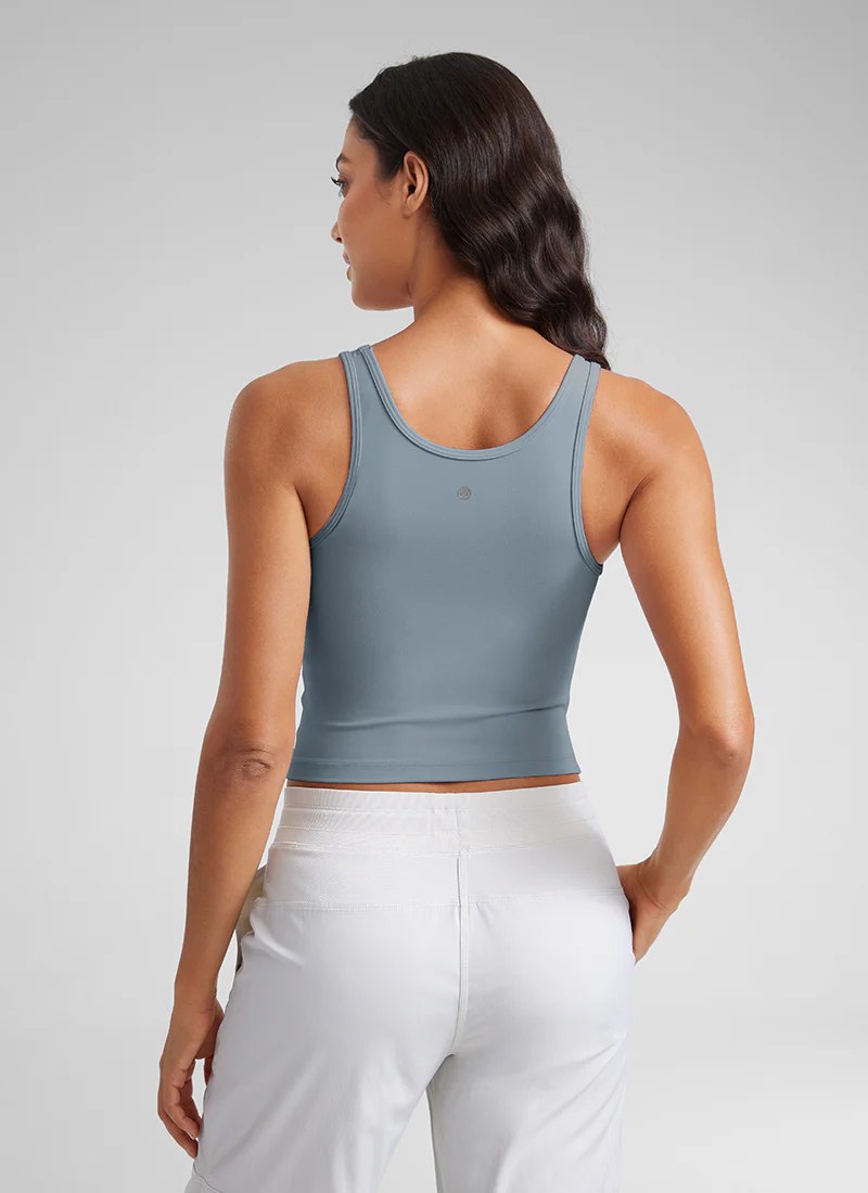 Butterluxe Double Lined Scoop Neck Tank - Image 2