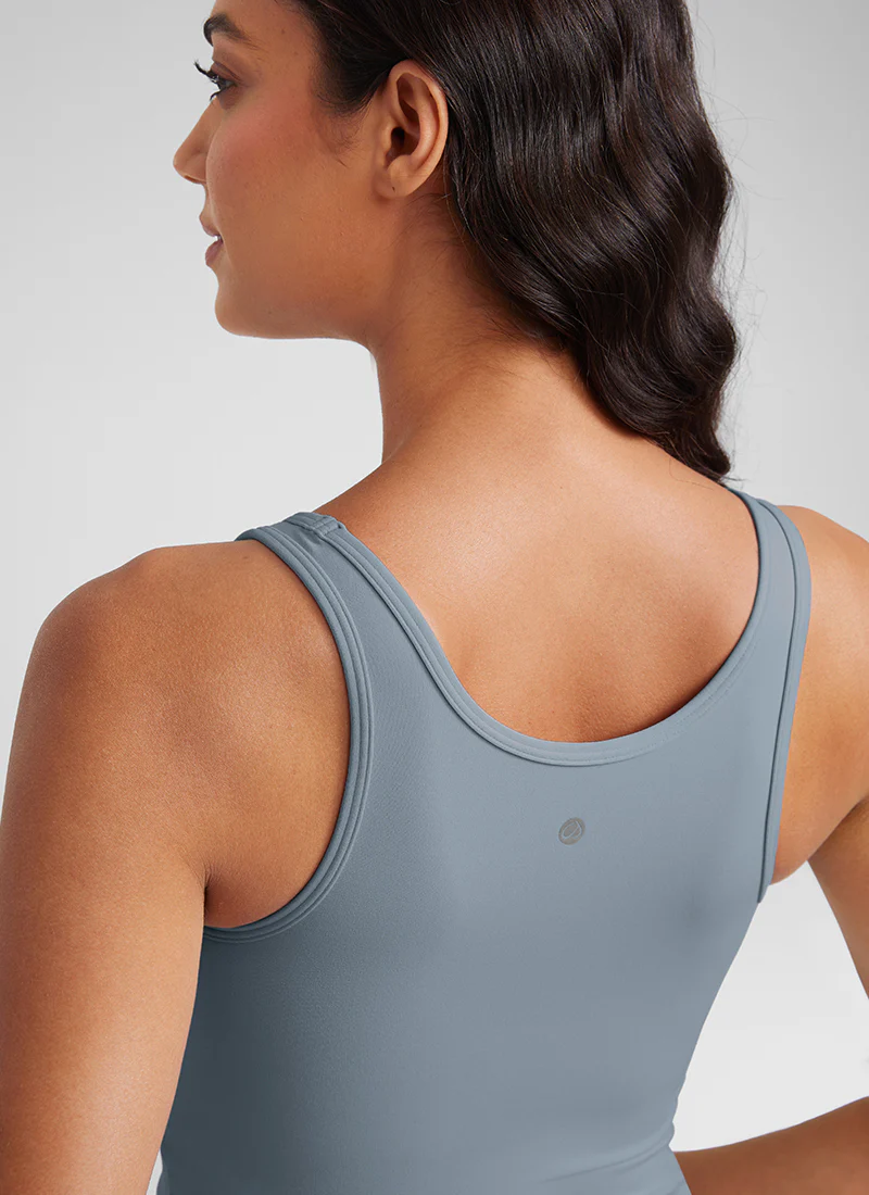 Butterluxe Double Lined Scoop Neck Tank - Image 3