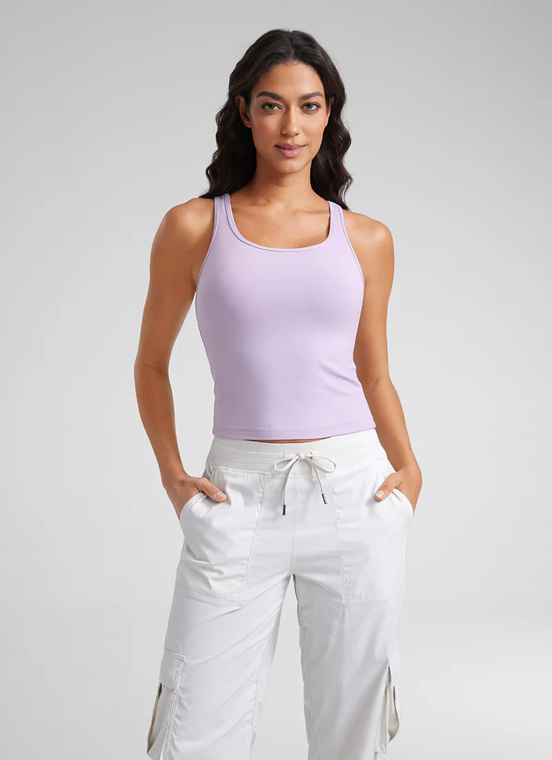 Butterluxe Double Lined Scoop Neck Tank - Image 5