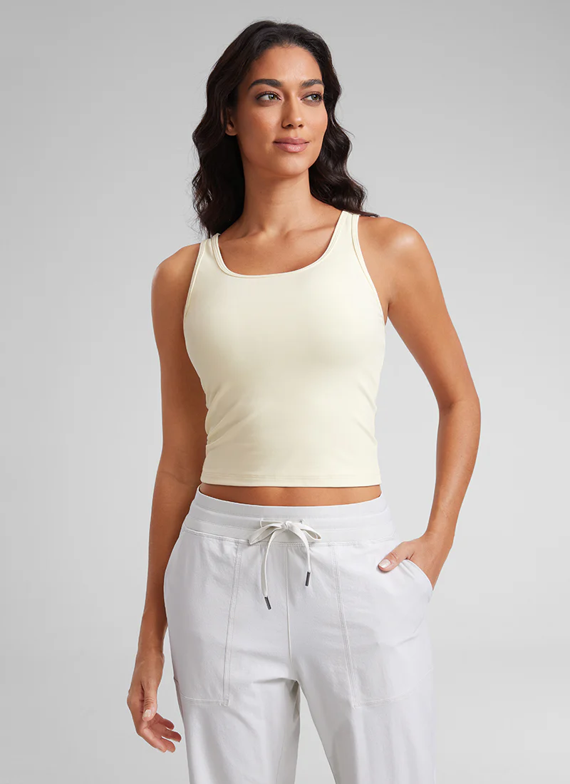 Butterluxe Double Lined Scoop Neck Tank - Image 9