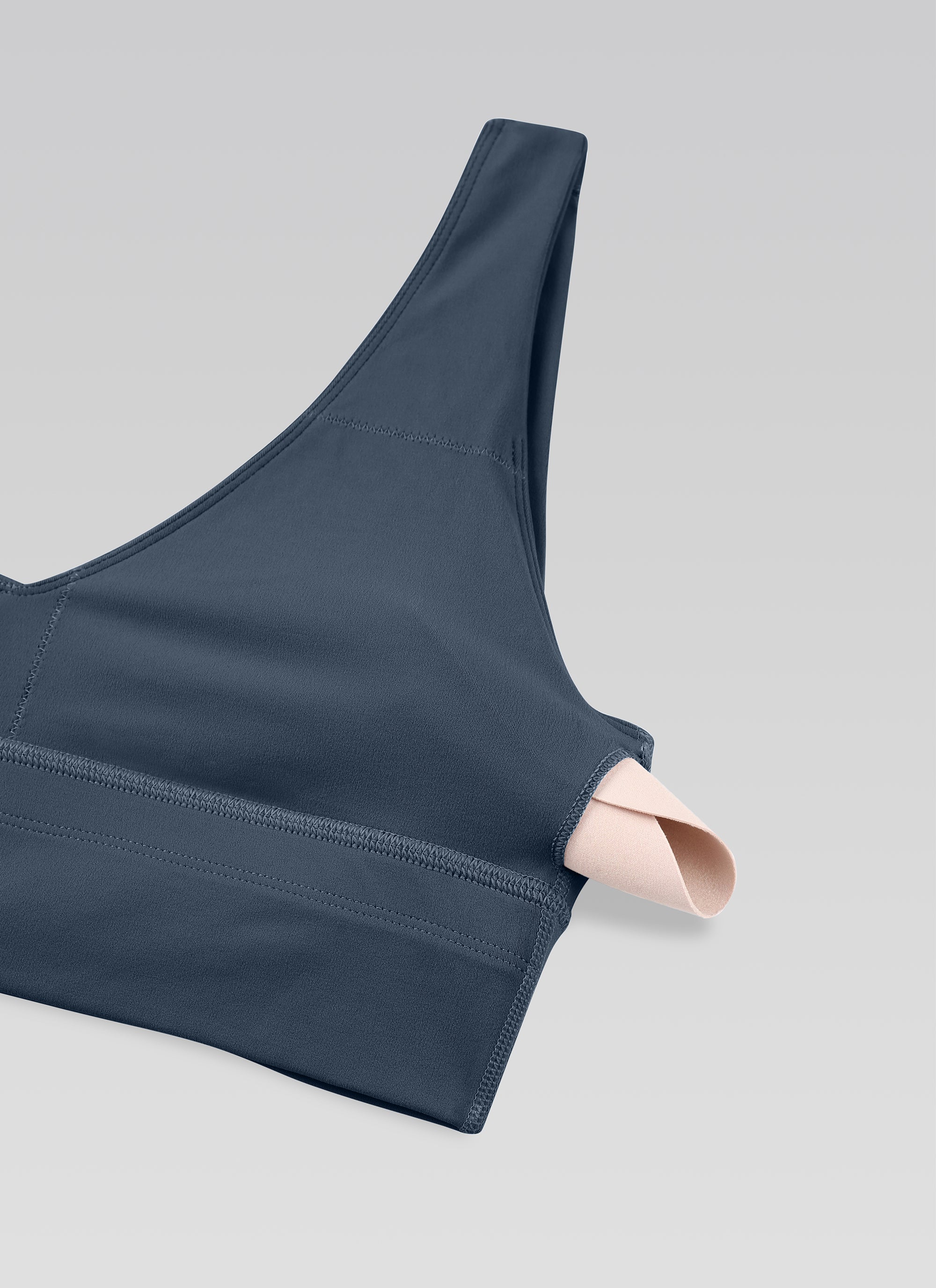 Butterluxe Deep V Neck Longline Sports Bra - Image 12