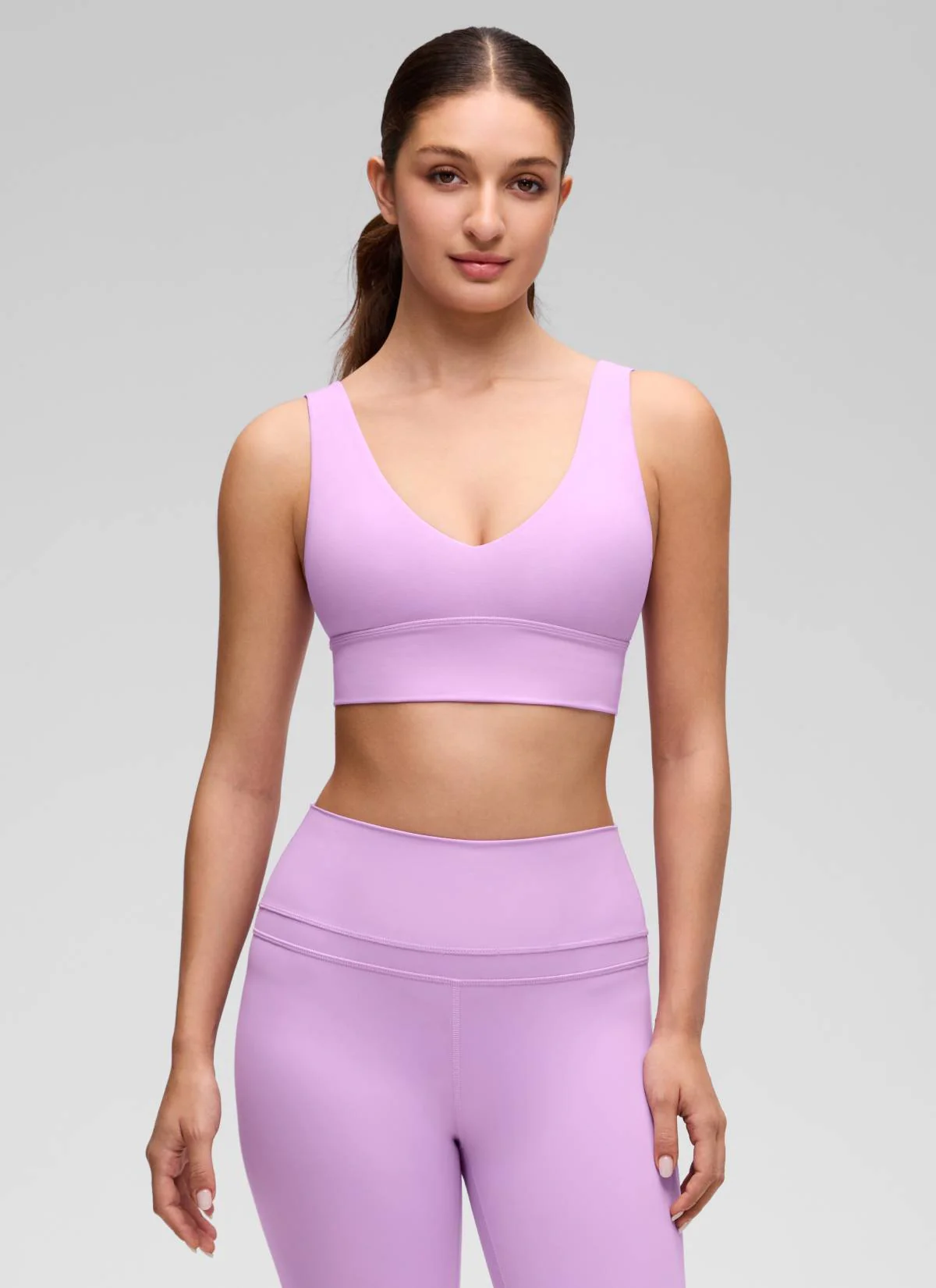 Butterluxe Deep V Neck Longline Sports Bra - Image 13