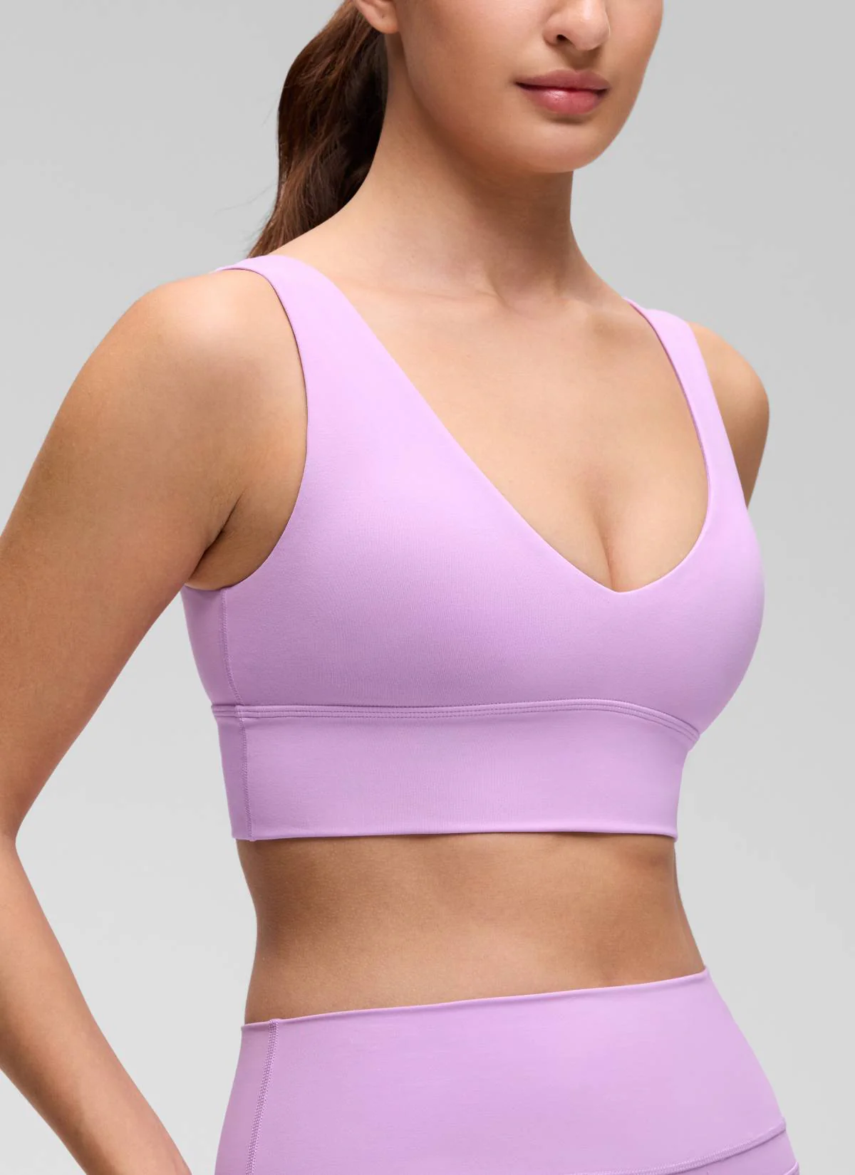 Butterluxe Deep V Neck Longline Sports Bra - Image 16