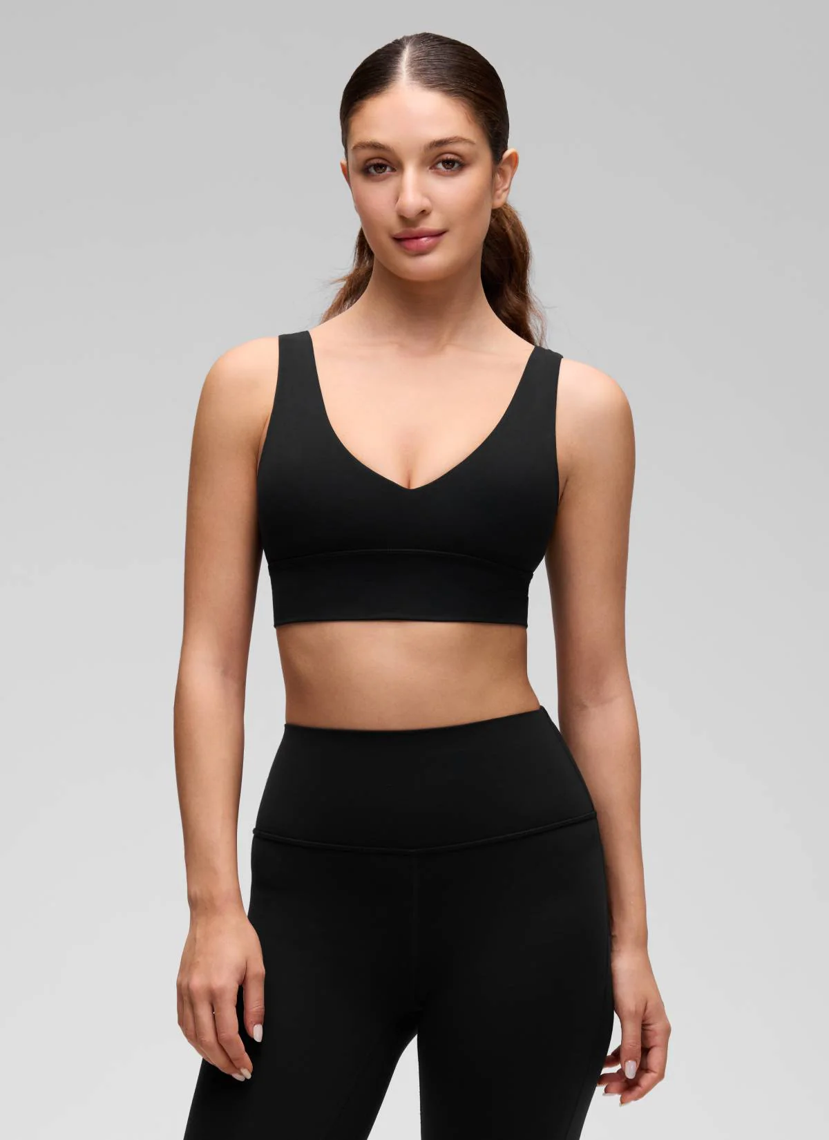 Butterluxe Deep V Neck Longline Sports Bra - Image 18