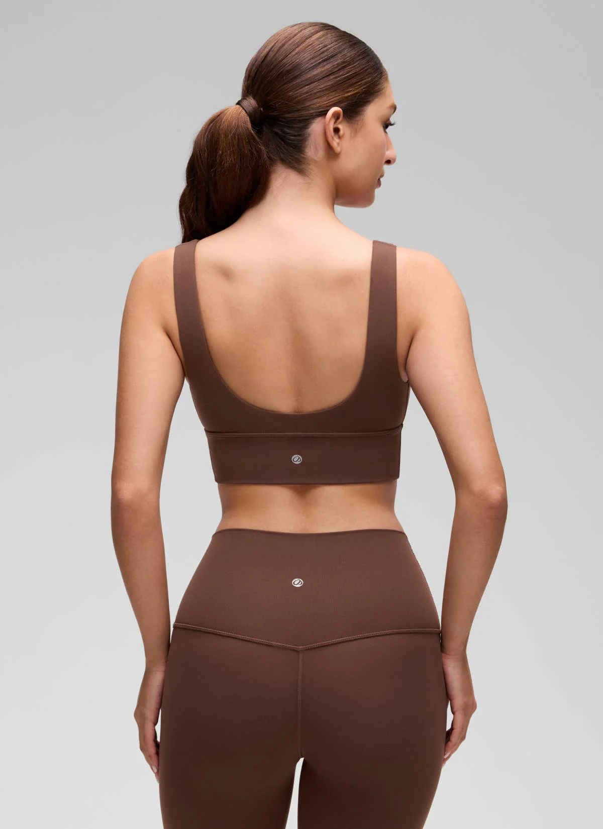 Butterluxe Deep V Neck Longline Sports Bra - Image 2