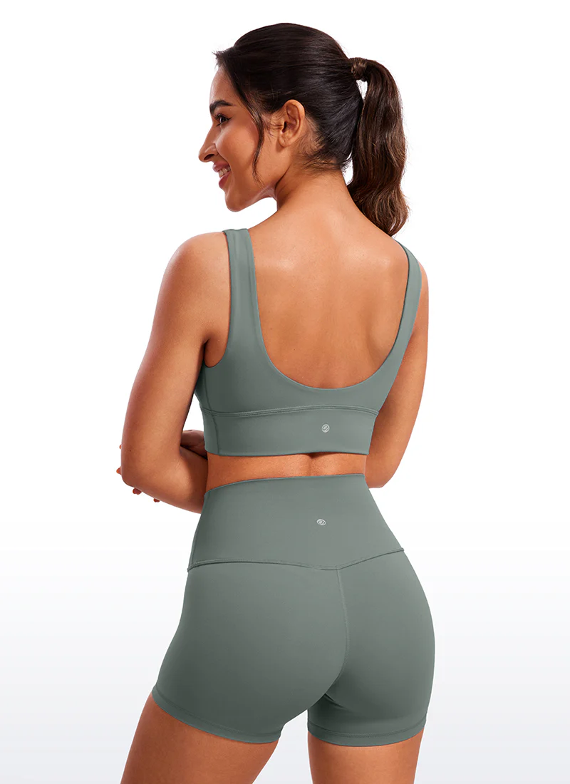 Butterluxe Deep V Neck Longline Sports Bra - Image 24