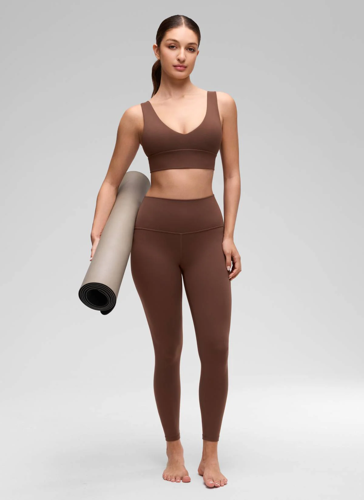 Butterluxe Deep V Neck Longline Sports Bra - Image 3