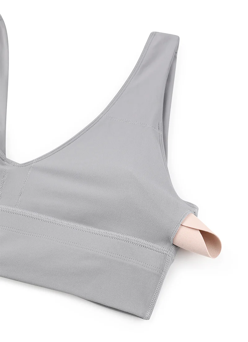 Butterluxe Deep V Neck Longline Sports Bra - Image 32