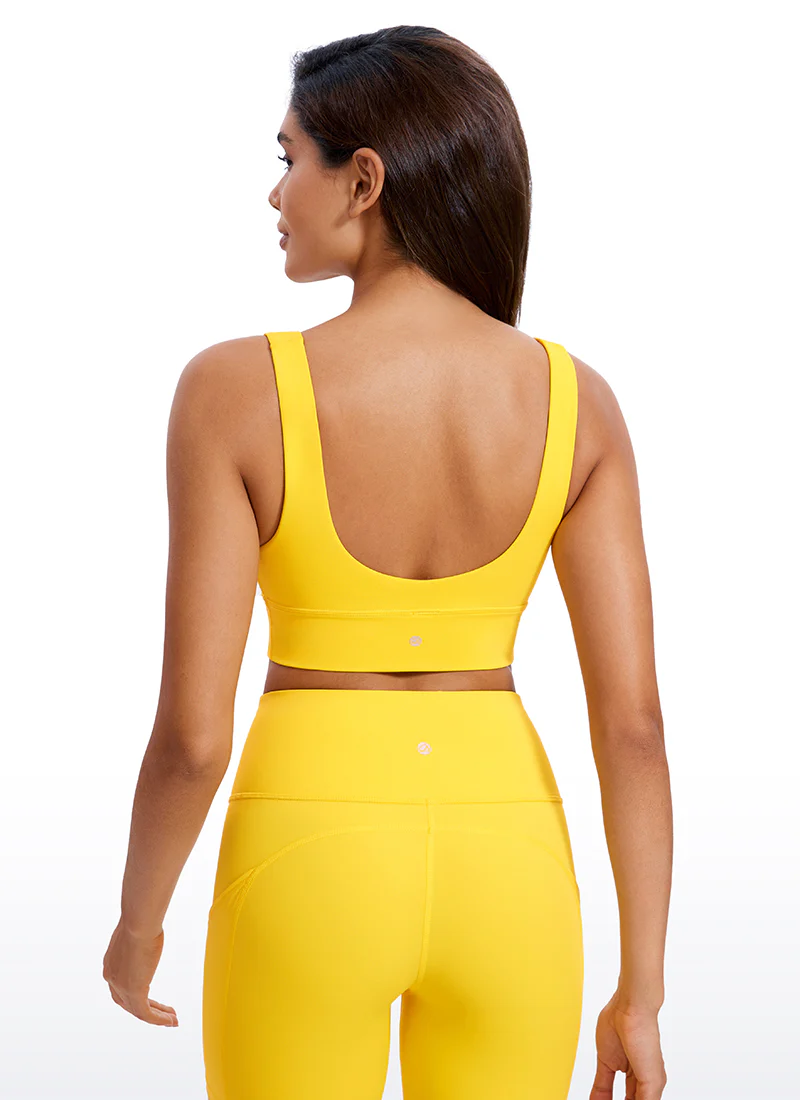 Butterluxe Deep V Neck Longline Sports Bra - Image 39