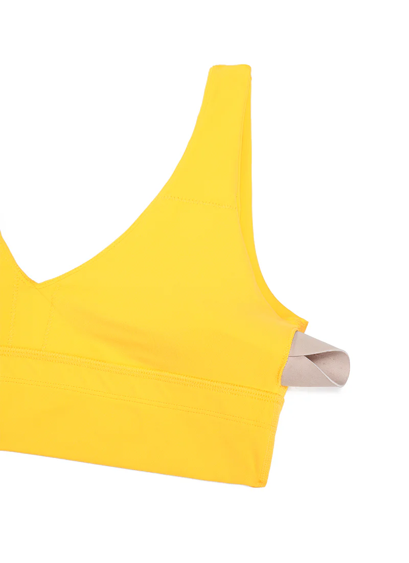 Butterluxe Deep V Neck Longline Sports Bra - Image 42